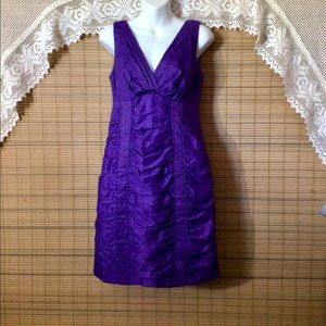 💵Nannette Lapore sleeveless ruched light sparkle